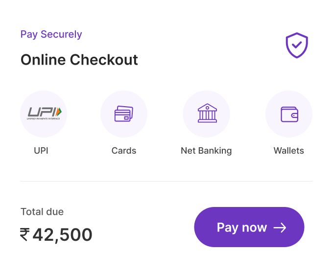 Online checkout