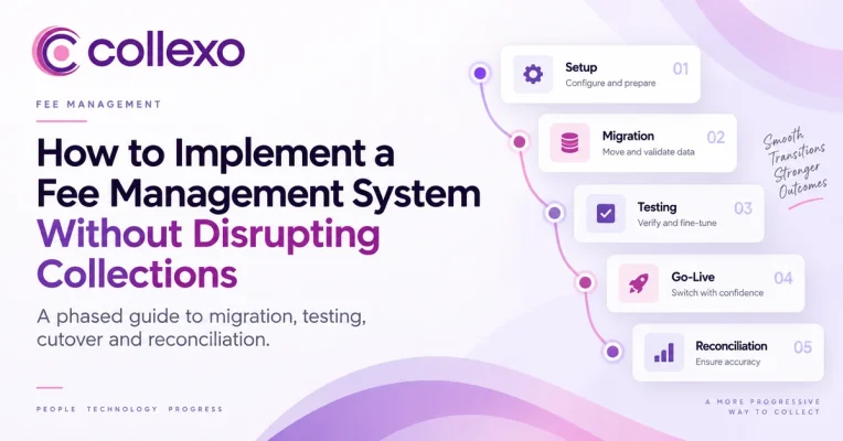 Fee management system implementation plan for education institutions